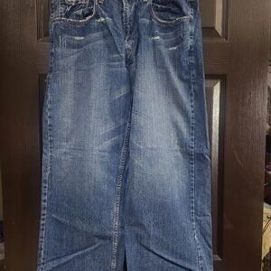 Men's Relaxed Fit Blue Jeans